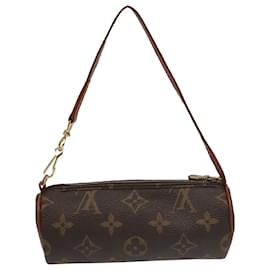 Louis Vuitton-LOUIS VUITTON Monogram Papillon Pouch LV Auth 95878-Monogram