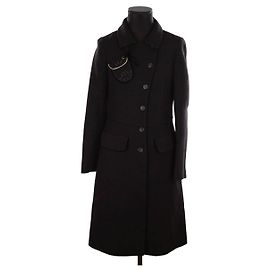 Prada Cappotto di lana Nero