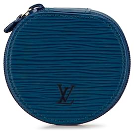 Louis Vuitton-Bolsas, carteiras e estojos LOUIS VUITTON T. Couro-Azul