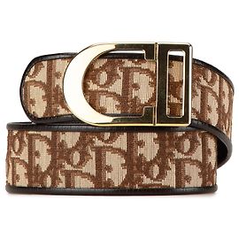 DIOR Gürtel T. Stoff Braun
