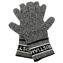 Warme Handschuhe für Herren Christian Dior Schwarz