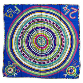 Hermès-Silk scarves-Blue