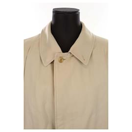 Burberry-Cotton trench-Beige