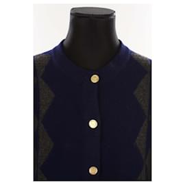 Chanel-Cashmere cardigan-Grey