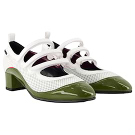 Autre Marque-Sportina Pumps - Carel - Leather - Black-Black