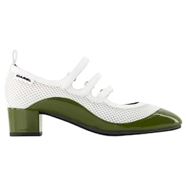 Autre Marque-Sportina Pumps - Carel - Leather - Black-Black