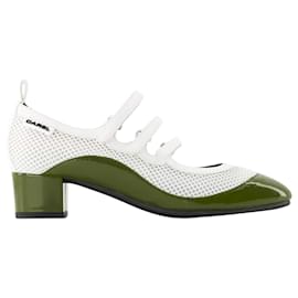 Autre Marque-Sportina Pumps - Carel - Leather - Black-Black