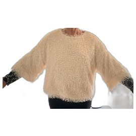 Autre Marque Corner Flora Sweater Eggshell Eggshell
