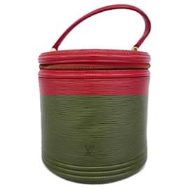 Louis Vuitton-Louis Vuitton Epi Cannes Handbag-Red