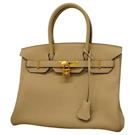 Hermès-Hermes Birkin 30 Handbag in Togo Leather-Other