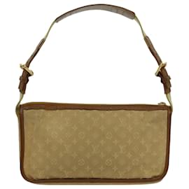 Louis Vuitton-LOUIS VUITTON Monogram Mini Pochette Catrain Bag Beige M92333 LV Auth 96438-Beige