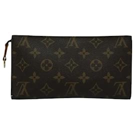 Louis Vuitton-LOUIS VUITTON Monogram Bucket PM Accessory Pouch LV Auth 95649-Monogram