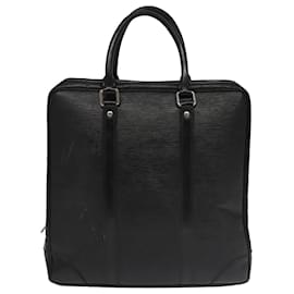 Louis Vuitton-LOUIS VUITTON Epi Vivienne MM Hand Bag Black M59122 LV Auth 96328-Black
