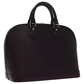 Louis Vuitton-LOUIS VUITTON Epi Alma Hand Bag Purple Cassis M5280K LV Auth yk15634A-Purple,Dark purple