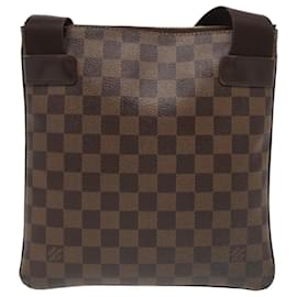 Louis Vuitton-LOUIS VUITTON Damier Ebene Pochette Merwiel Shoulder Bag N51127 LV Auth 95676-Other