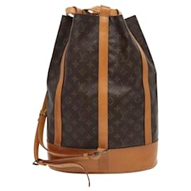 Louis Vuitton-LOUIS VUITTON Monogram Randonnee GM Shoulder Bag M42244 LV Auth 96349-Monogram