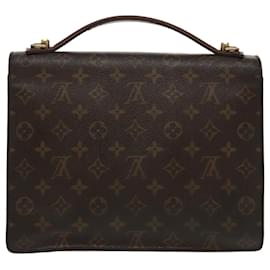 Louis Vuitton-LOUIS VUITTON Monogram Monceau 28 Hand Bag 2way M51185 LV Auth 97222-Monogram