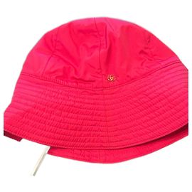 Gucci Nylon Hat Fuschia Fuschia