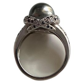 Anello caviar mio amore Mauboussin Blu Silver hardware