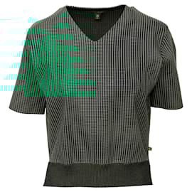 Louis Vuitton-Louis Vuitton V-neck Top - '10s-Green