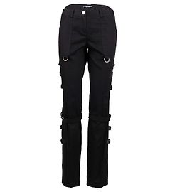 Calças Dolce & Gabbana com fivelas - anos 00 Preto