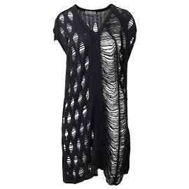 Alexander McQueen Destroyed T-Shirt - '10s Black