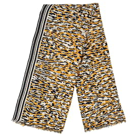 Louis Vuitton-Louis Vuitton Monogram Jungle Print Scarf - '10s-Multiple colors