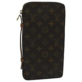Louis Vuitton-LOUIS VUITTON Monogram Organizer De Voyage Travel Case M60120 LV Auth 96533-Monogram