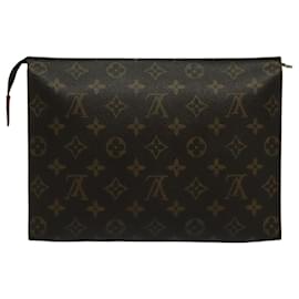 Louis Vuitton-LOUIS VUITTON Monogram Poche Toilette 26 Pouch M47542 LV Auth 95607-Monogram