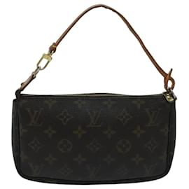 Louis Vuitton-LOUIS VUITTON Monogram Pochette Accessoires Pouch M51980 LV Auth tb1247-Monogram