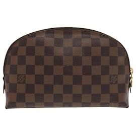 Louis Vuitton-LOUIS VUITTON Damier Ebene Pochette Cosmetic GM Pouch N23345 LV Auth 95683-Other