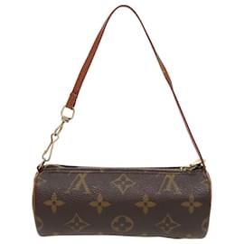 Louis Vuitton-LOUIS VUITTON Monogram Papillon Pouch Pouch LV Auth 96159-Monogram