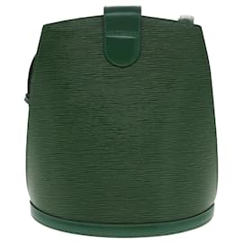 Louis Vuitton-LOUIS VUITTON Epi Cluny Shoulder Bag Green M52254 LV Auth 96273-Green