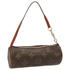 Louis Vuitton-LOUIS VUITTON Monogram Papillon Pouch LV Auth 96105-Monogram