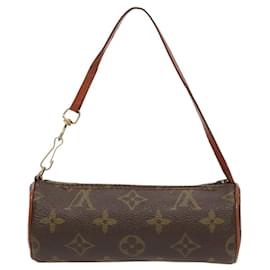 Louis Vuitton-LOUIS VUITTON Monogram Papillon Pouch LV Auth 96105-Monogram