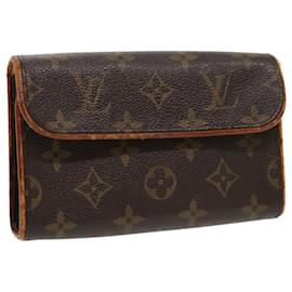 Louis Vuitton-LOUIS VUITTON Monogram Pochette Florentine Waist bag M51855 LV Auth bs19122-Monogram