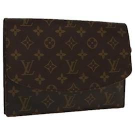 Louis Vuitton-LOUIS VUITTON Monogram Pochette Rabat 23 Clutch Bag M51940 LV Auth 95678-Monogram