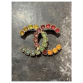 CHANEL Épingles et broches T. Métal Doré