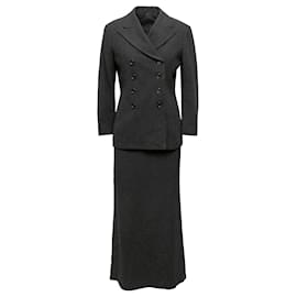 Autre Marque-NON SIGNE / UNSIGNED Skirts T.US 4 Wool-Black