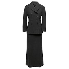 Autre Marque-NON SIGNE / UNSIGNED Skirts T.US 4 Wool-Black