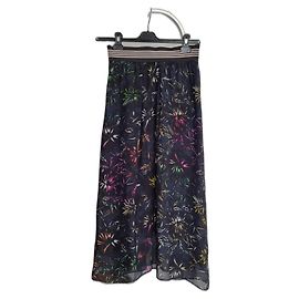 Dorothée Schumacher Falda midi/maxi de seda multicolor Dorothee Schumacher Multicolor