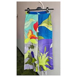Autre Marque-Semicouture multicolored viscose trousers-Multiple colors