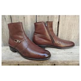 Autre Marque-Boots-Brown