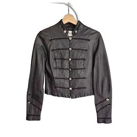 Day Birger & Mikkelsen Day Birger et Mikkelsen dark brown leather blazer/jacket Dark brown
