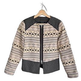 Day Birger & Mikkelsen Blazer de mezcla de algodón DAY Birger et Mikkelsen Multicolor Gris Crudo