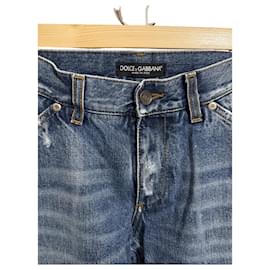 Dolce & Gabbana-Dolce & Gabbana Jeans Denim Pants-Blue