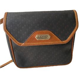 Lanvin Leather Handbag Dark Grey Dark grey