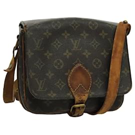 Louis Vuitton-LOUIS VUITTON Monogram Cartouchiere MM Shoulder Bag M51253 LV Auth bs19087-Monogram