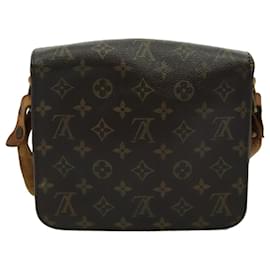 Louis Vuitton-LOUIS VUITTON Monogram Cartouchiere MM Shoulder Bag M51253 LV Auth bs19087-Monogram