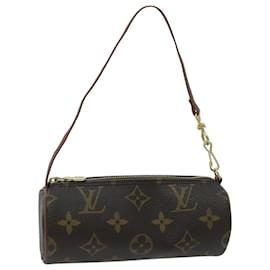 Louis Vuitton-LOUIS VUITTON Monogram Papillon Pouch LV Auth 95889-Monogram